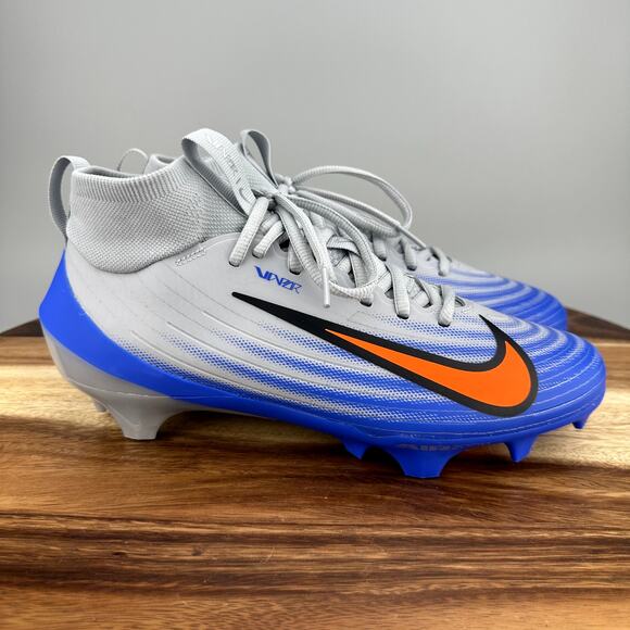 Nike Zoom Air Vapor Pro 1 Men’s Size 8 Football Cleats Blue/Gray FB3298-001